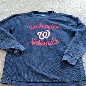 4her Washington Nationals pullover sweatshirt